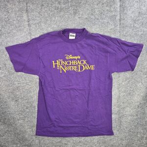 Vintage Disney Hunchback of Notre Dame Shirt‎ Mens XL Tultex Movie 90s